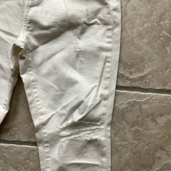NWT Current/Elliott Ivory Denim Jeans - Picture 6 of 9